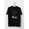 Tricou negru personalizat cu pisicuta Miau 6